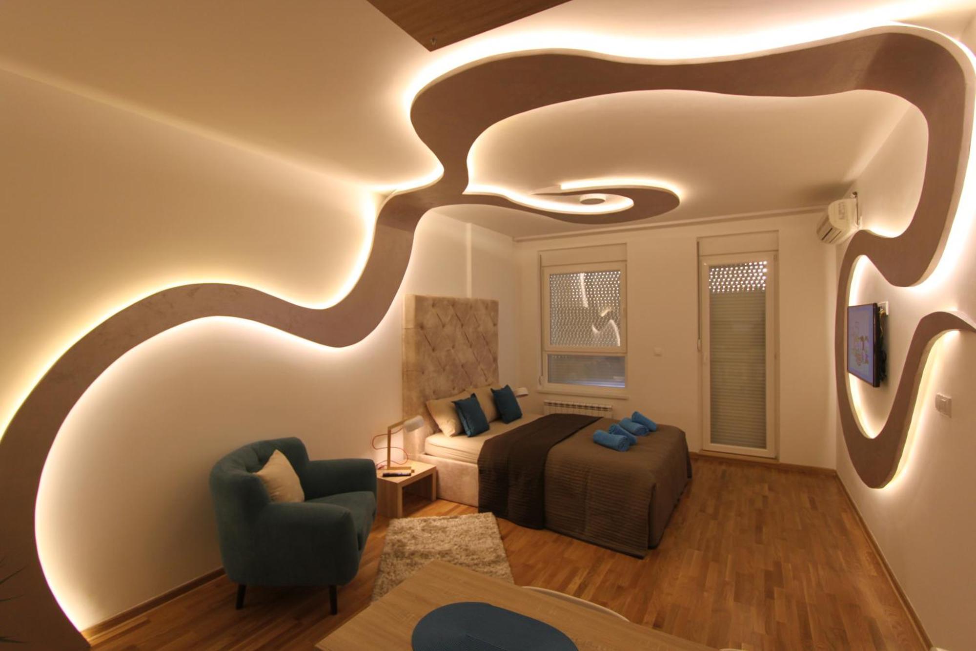 Riviera New Belgrade Apartment, Parking 5 Eur Per Day Dış mekan fotoğraf