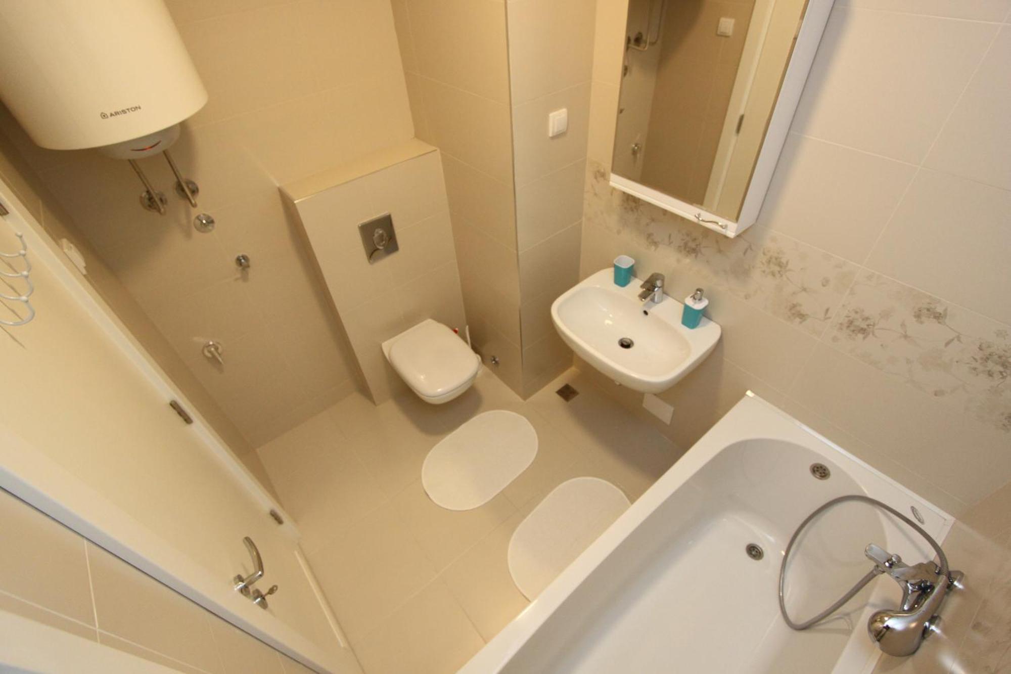 Riviera New Belgrade Apartment, Parking 5 Eur Per Day Dış mekan fotoğraf